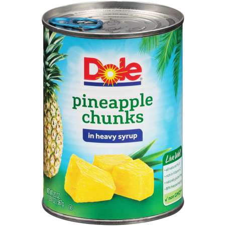 Dole Pineapple Chunks In Syrup 20 oz., PK12 01462